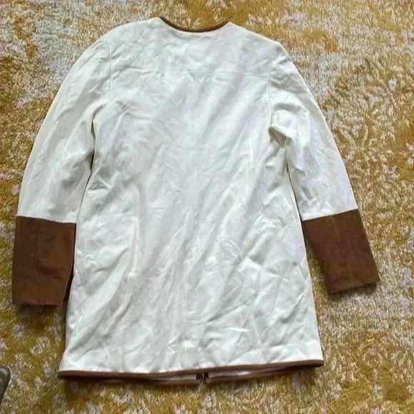 Chicos color block zipper tunic/cardigan L NWOT - Picture 5 of 5